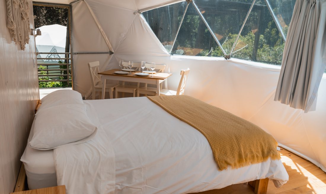 Domo de glamping en Olas de Matanzas